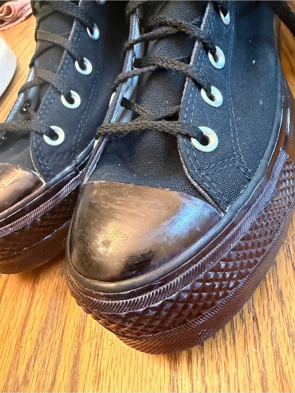 Converse Chuck Taylor All Star High Top Black Women Size 9 Canvas READ